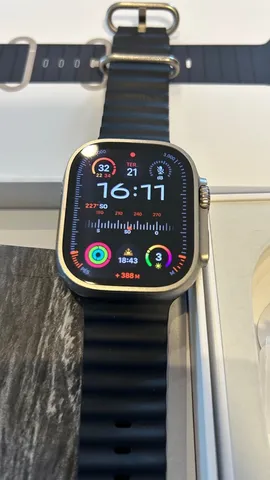 iPlace Hoje) Apple Watch Series 9 GPS + Cellular • Caixa meia-noite de  alumínio – 45