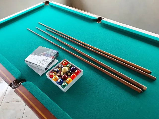 Jogo de Sinuca Bilhar de Mesa Extra Grande Sanxia Com Pés Tamanho 61 X 31 X  60 Cm : : Casa