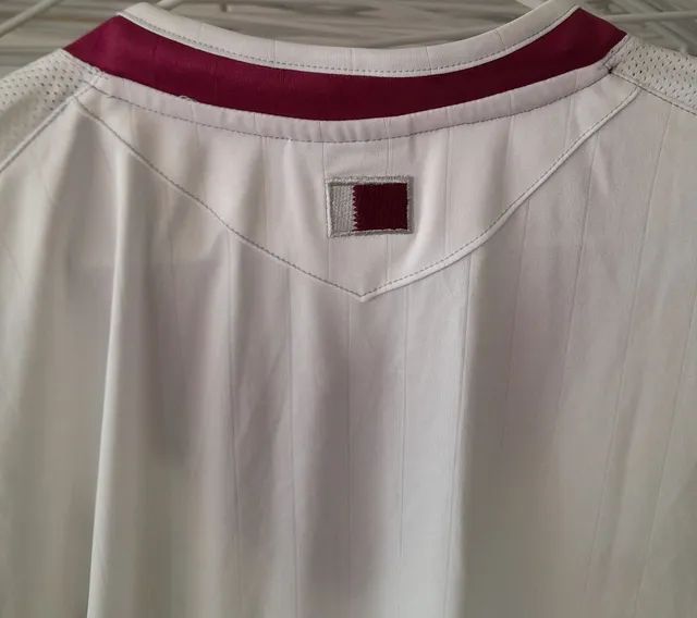 CAMISA CATAR 2006 BURRDA BRANCA NOVA FRETE GRATIS - Foto 5