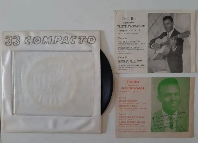 Disco Vinil LP Tito Rio - Compacto Raro O.M.B. 10.011 1966 - Foto 3