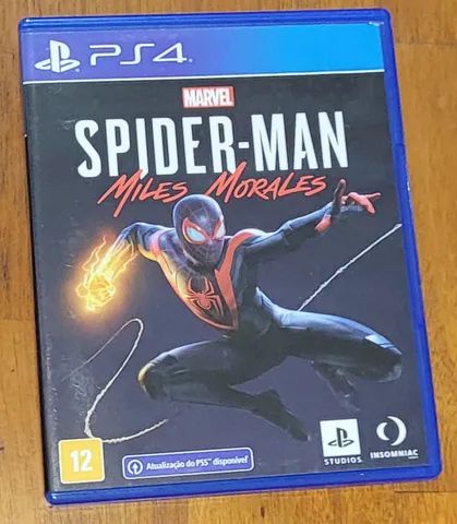 MÍDIA FÍSICA MARVEL'S SPIDER-MAN MILES MORALES, PLAYSTATION 5