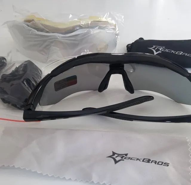 Óculos tático polarizado Original 5 lentes  - Foto 5