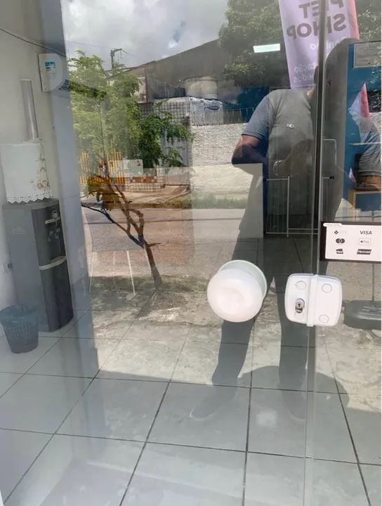 Porta de vidro temperado para loja - Foto 3