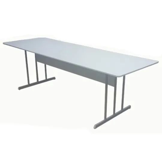Mesa Reunião Retangular 2,00 x 0,90 Cinza (Novo)