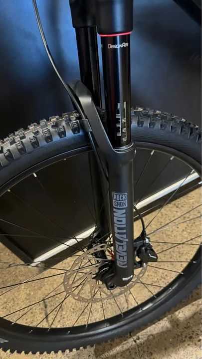 BICICLETA CALOI E-VIBE ELITE FS TAMANHO 15 ZERO  - Foto 2