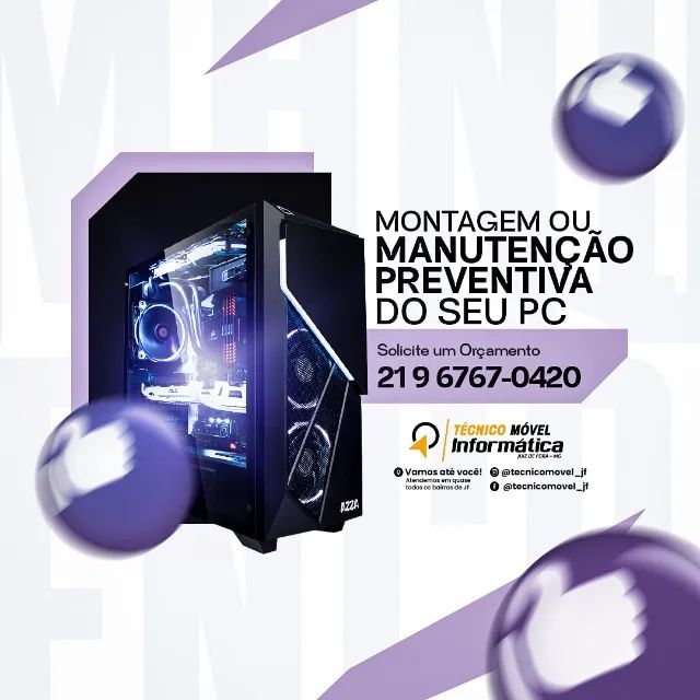 Montagem de Computadores em domicilio - JF - Foto 2
