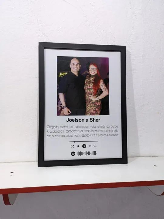 Quadro personalizado Spotify