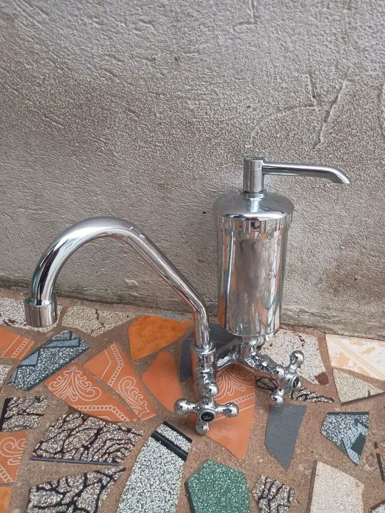 Torneira dupla com filtro  - Foto 2