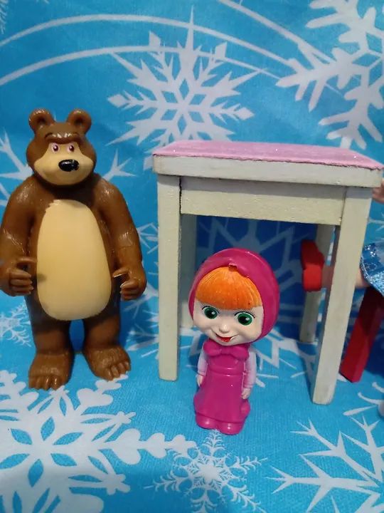 Lote  Brincando de Casinha! Urso marha  - Foto 3