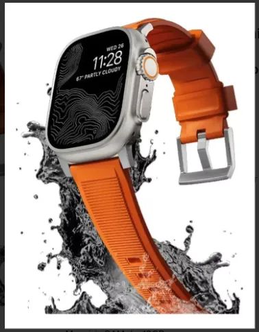 Smartwatch W68+ Ultra Series 8 Nfc Tela 2,02 + pulseira aço inox preta - Foto 5