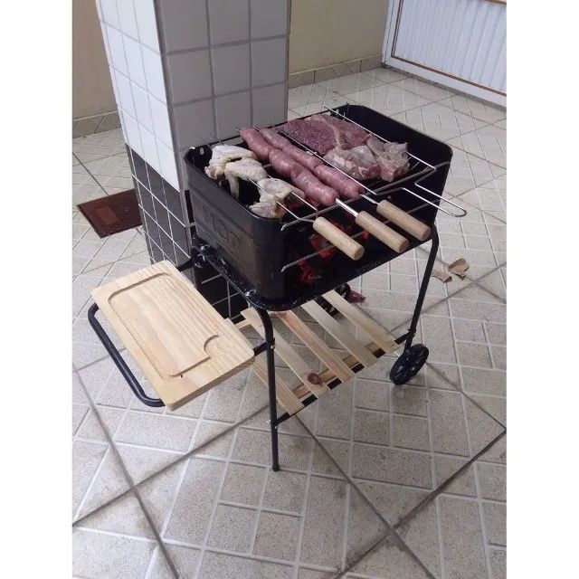 Churrasqueira California Mor - Com Rodinhas - Foto 3