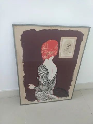 Serigrafia de Juarez Machado - Figura Feminina - Foto 3