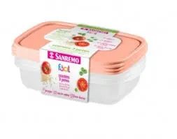 Pote 730ml plastico com trava   Sanremo - Foto 4