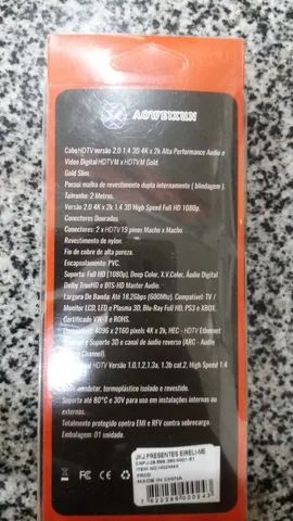 Cabo HDMI 2.0 - 4k, Ultra Hd, 3d . COM 2 , 3 , 5 E 10 metros - Foto 5