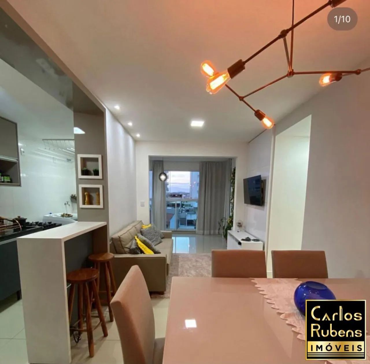 Apartamento para Venda em Vila Velha, Praia de Itaparica, 3 dormitórios, 1 suíte, 2 banhei - Foto 2