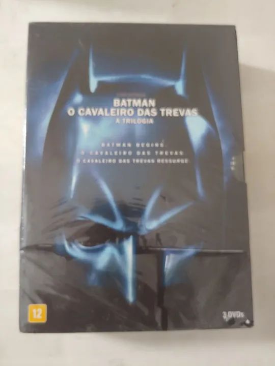Box Dvd Batman - O Cavaleiro das Trevas - Trilogia 