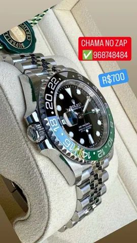 Relógio ROLEX GMT MASTER II SPRITE AUTOMÁTICO ENTREGAMOS