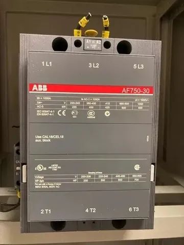 Contator Tripolar Af750-30 - Abb