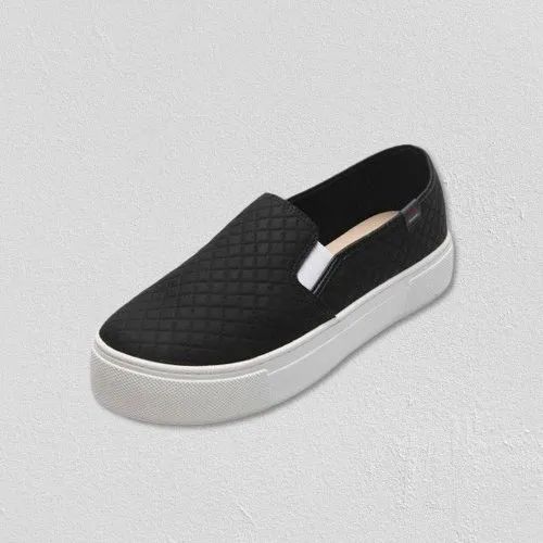 Vendo tênis Feminino Calçado Plataforma Slip on Calce Fácil de Marca Moleca - Foto 5