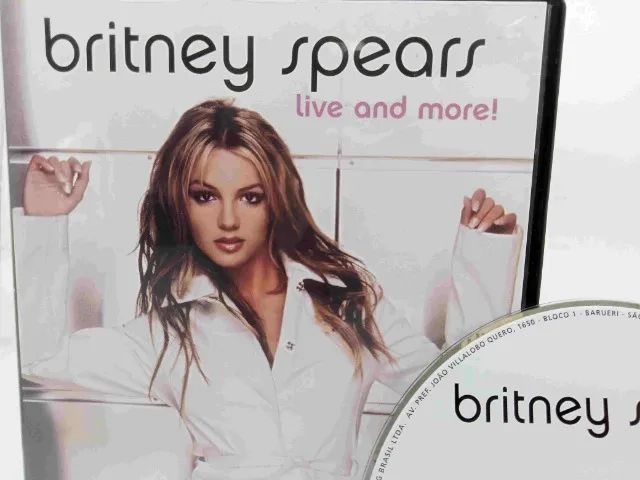 Dvd Britney Spears - Live And More! - Original Show E Clipes (Usado) - Foto 3