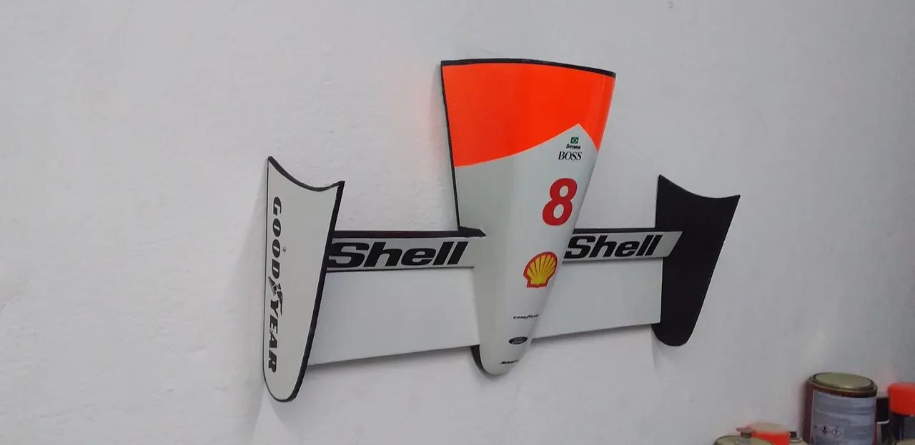 Miniatura Bico de Fórmula 1 Ayrton Senna McLaren Honda 1993 - Foto 2