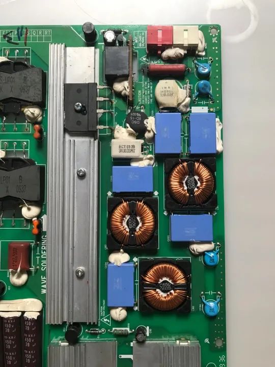 Placa Da Fonte LG 42sl90qd Com Defeito Não Liga - Foto 3