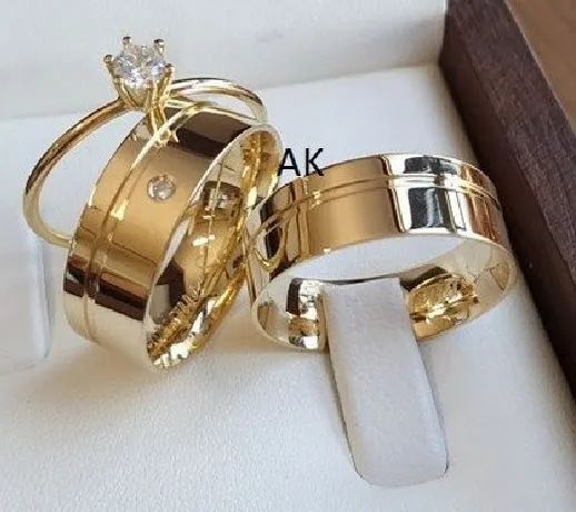 Alianças Personalizadas Casamento Garantia  - Foto 4