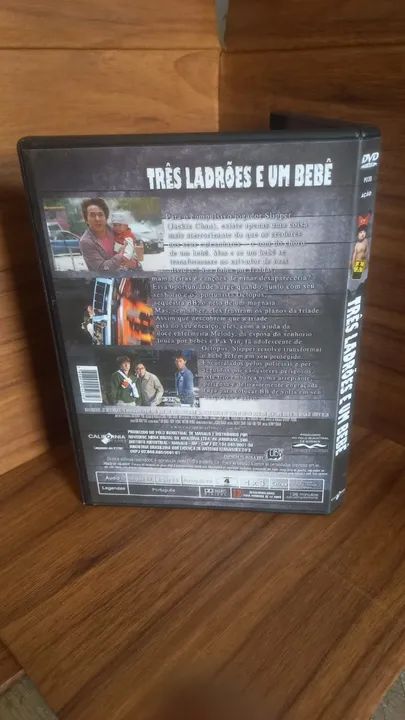 dvd três ladrões e um bebê - Foto 3