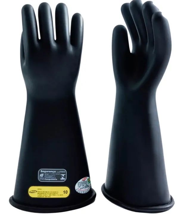 Luvas de alta tensão 17000 volts nova