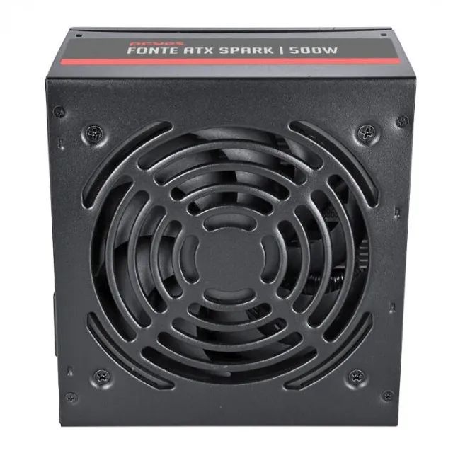 Fonte ATX 500W Real PFC Ativo 75+ Eficiência Pcyes Spark - 1 Ano de Garantia - WZetta - Foto 3