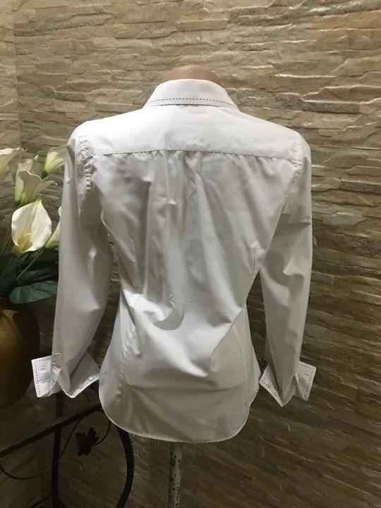 Camisa Feminina Dudalina Algodão Egípcio - Foto 5
