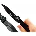 Canivete Aço Inox Anodizado Automático Rápido para Camping e Pesca