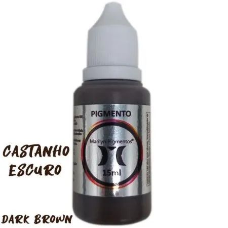 Pigmento Marilyn 15ml - Castanho Escuro - Foto 3