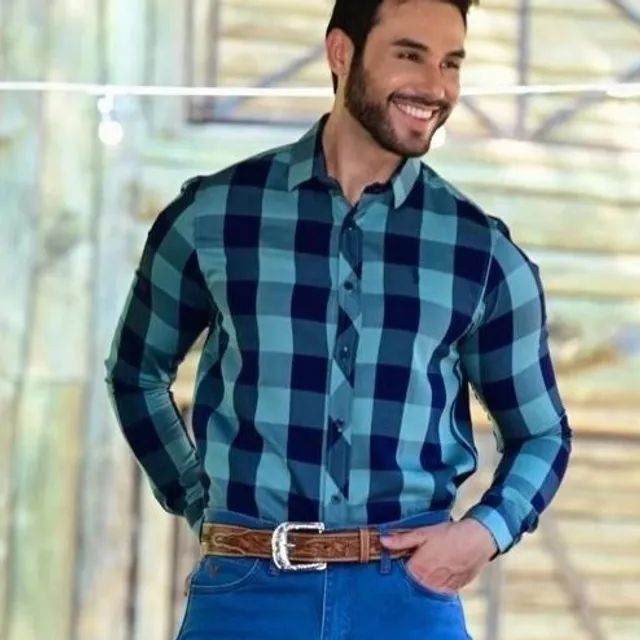 Camisas Xadrez e Camisas Jeans  - Foto 3