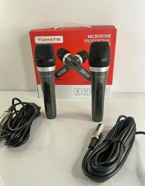 Microfone com fio Profissional Tomate  - Foto 3