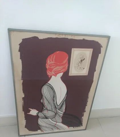 Serigrafia de Juarez Machado - Figura Feminina - Foto 4