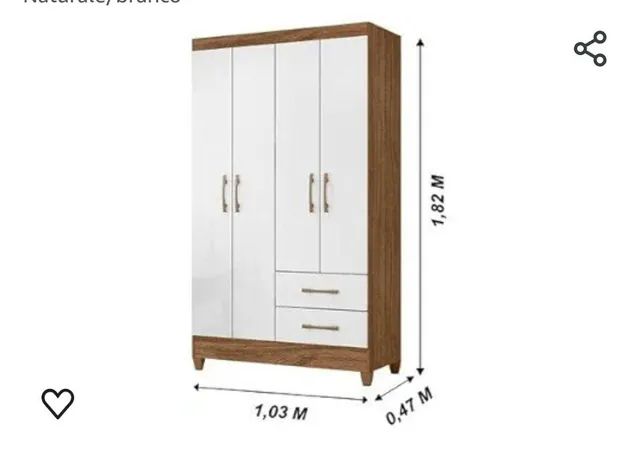GUARDA ROUPA NOVO EM OFERTA  - Foto 2