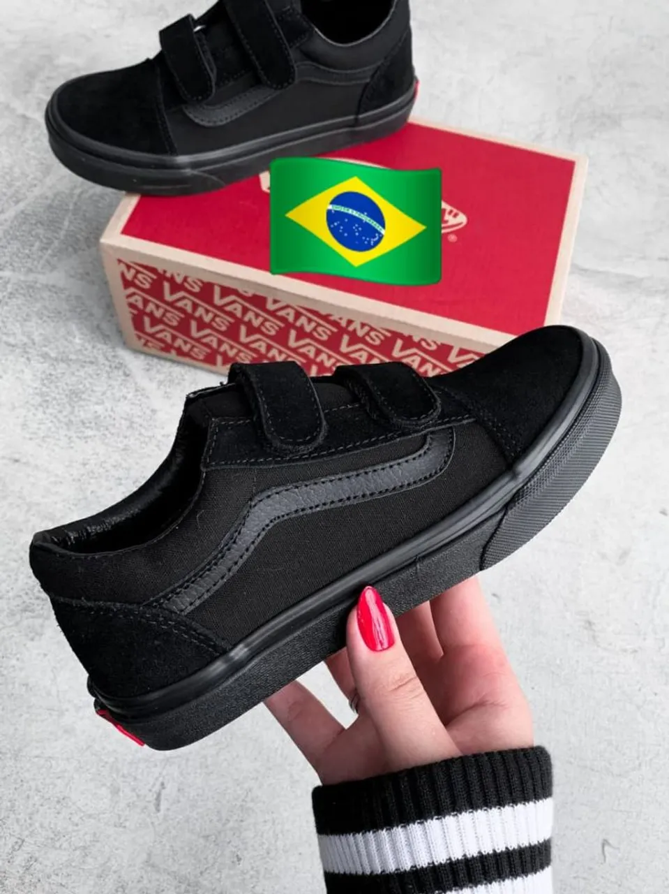 Tênis Vans Old Skool Preto - Infantil