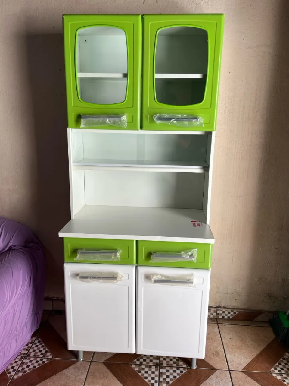 Armário de cozinha de ferro (faço entrega)