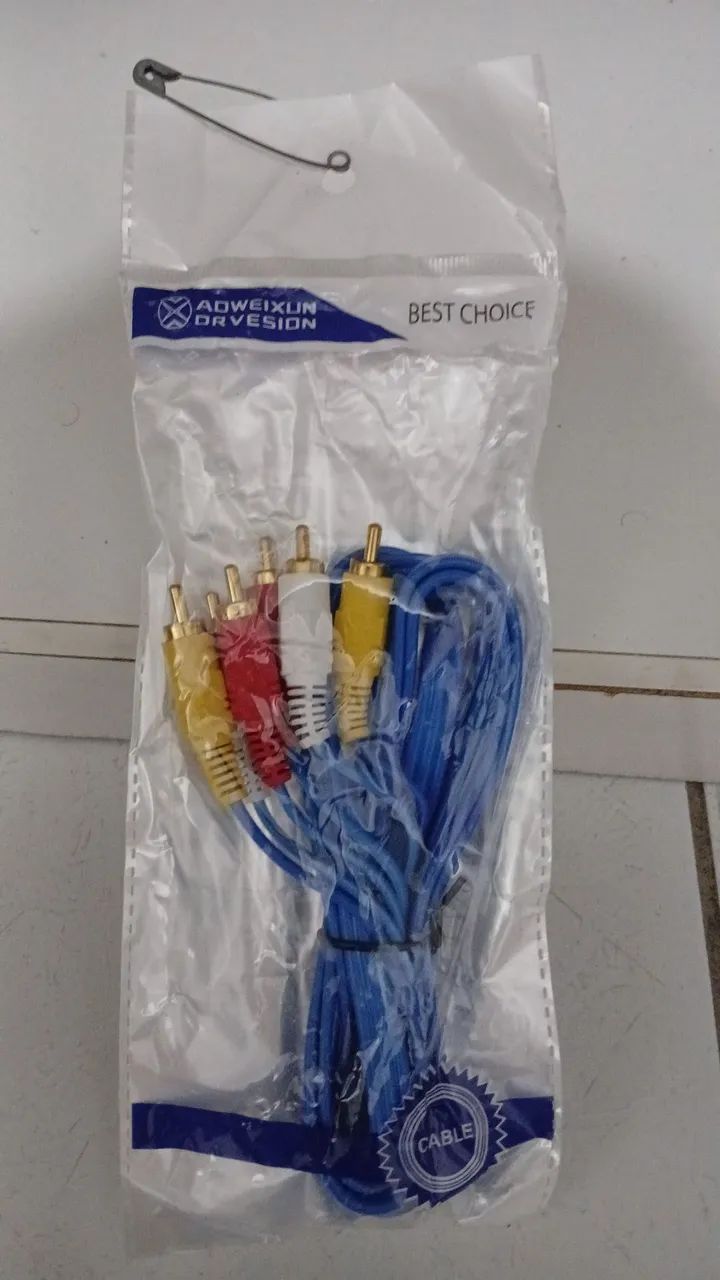 Cabo RCA para TV - Novo!