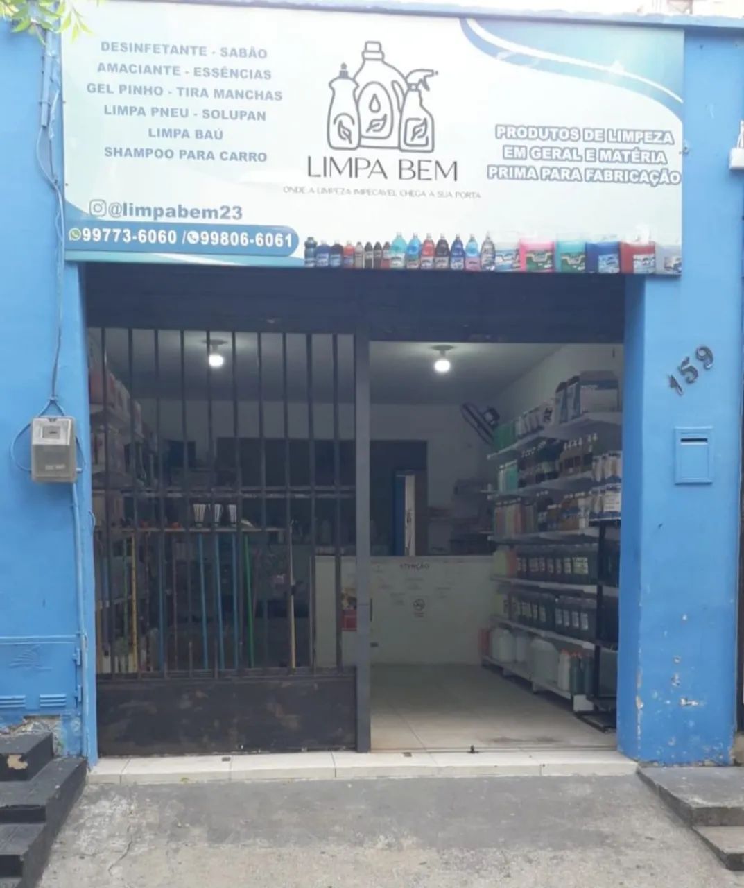 Loja de produtos de Limpeza 