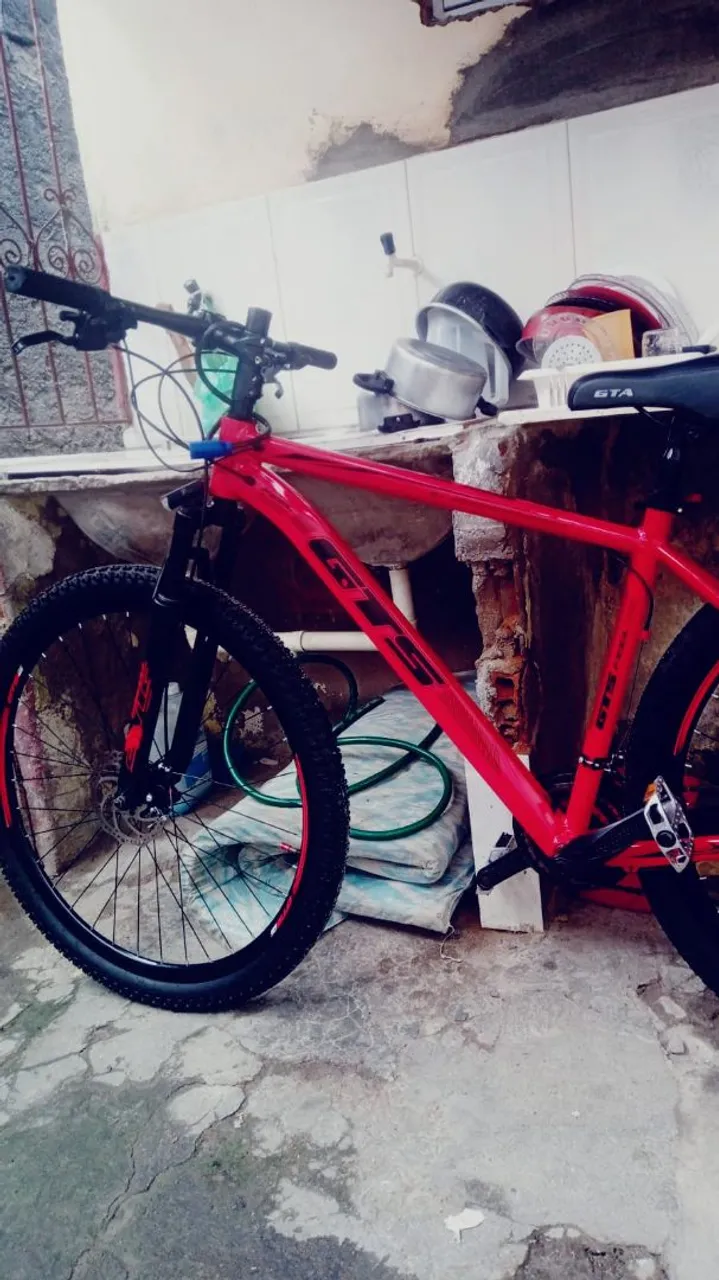 Bicicleta GTS Aro 29 Vermelha
