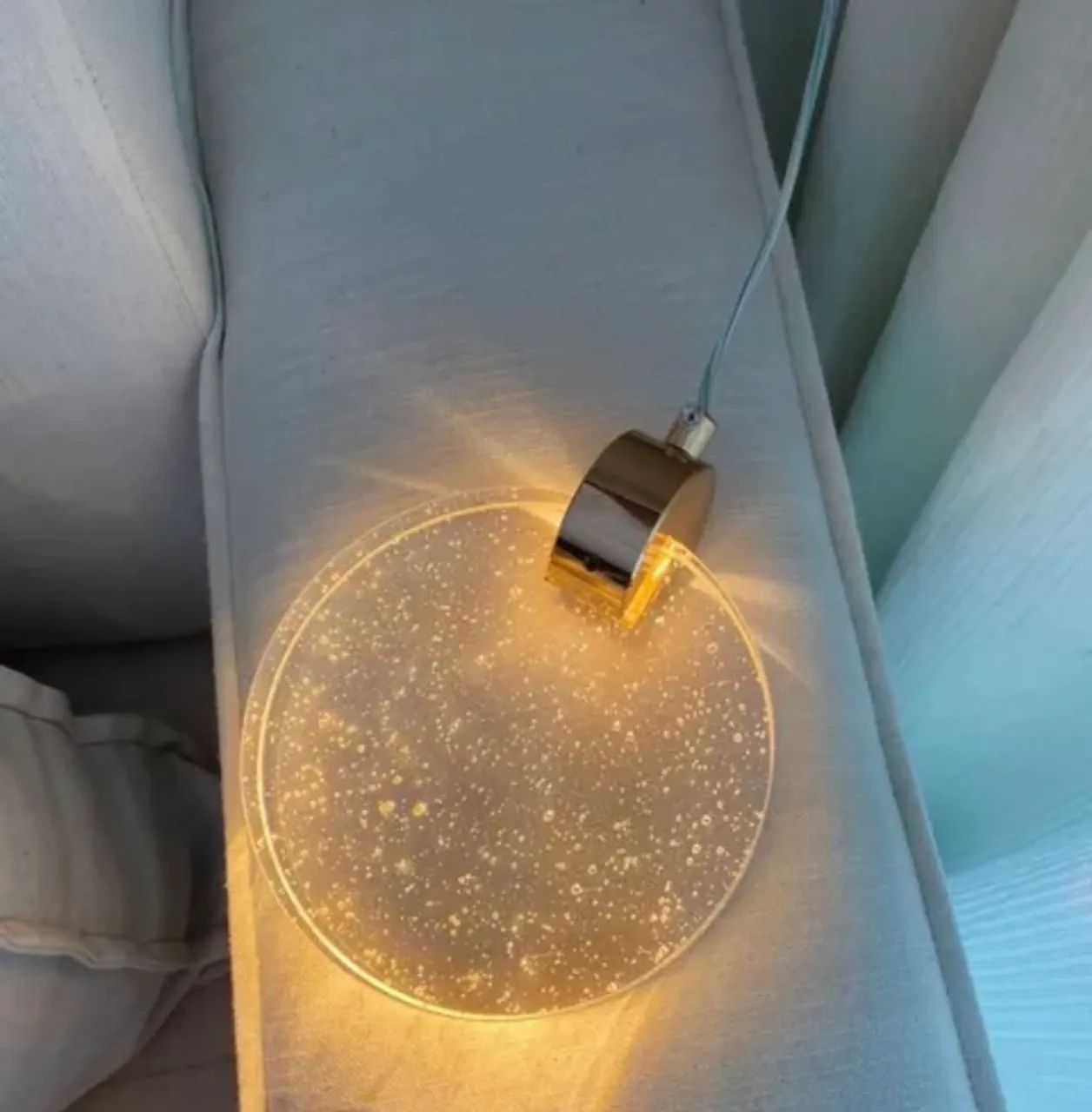 Pendente lustre cristal kit 2 unidades - Foto 5