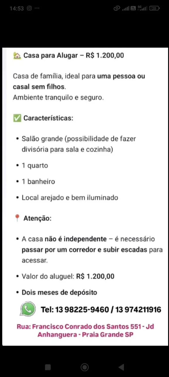 Foto - Praia Grande - Anhanguera