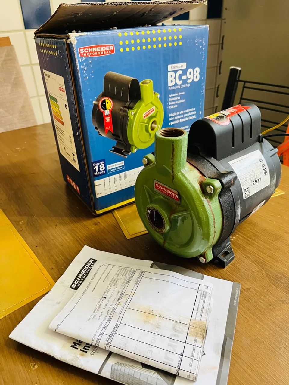 Motobomba Centrífuga Schneider BC-98