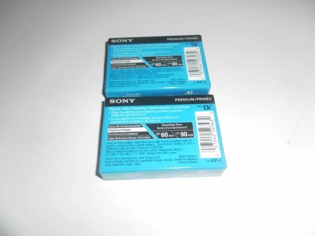3 SONY Fita Mini DVC 60 Minutos (NOVO) - Foto 3