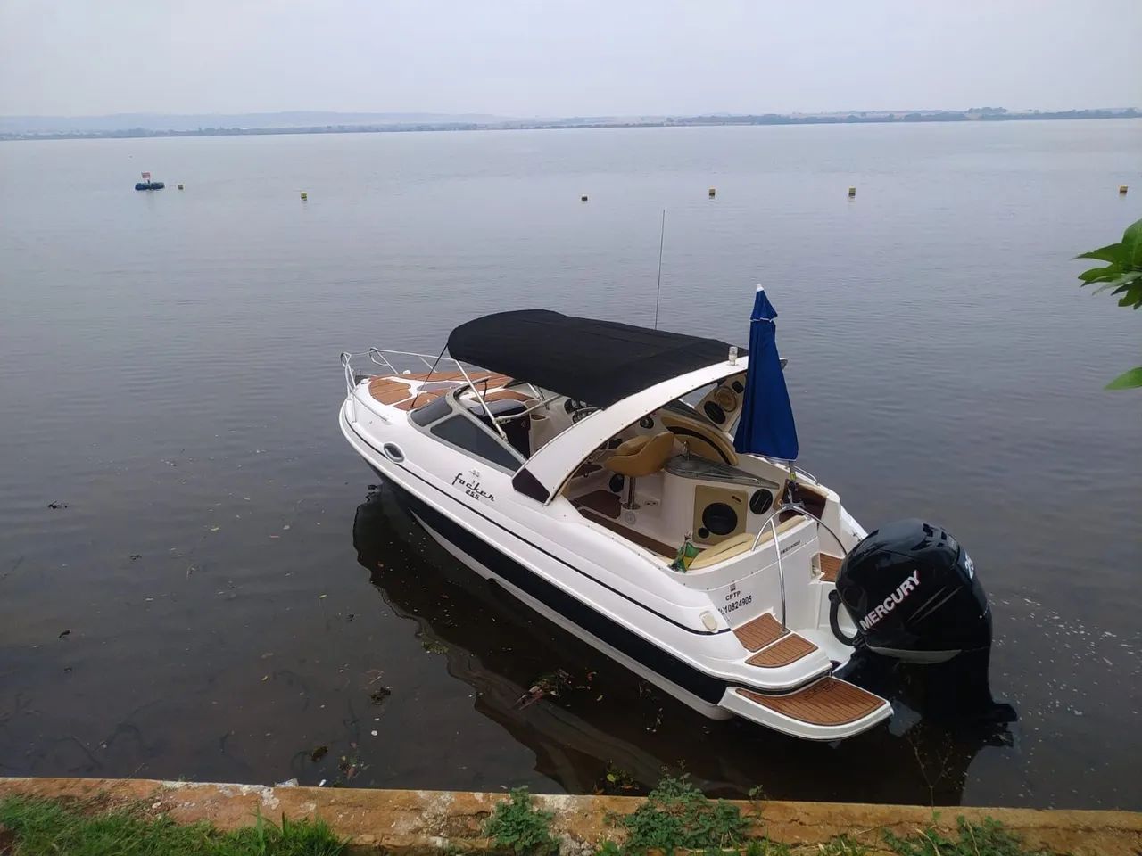 Lancha focker 255 mercury 250 hp