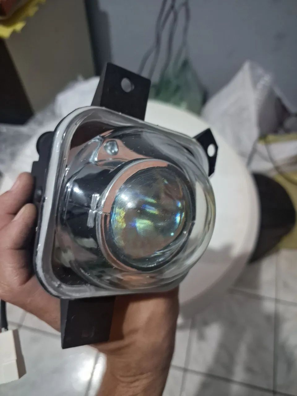 Par Farol Milha Vidro Gol Parati Saveiro G3 1999 ate 2005 - Foto 5