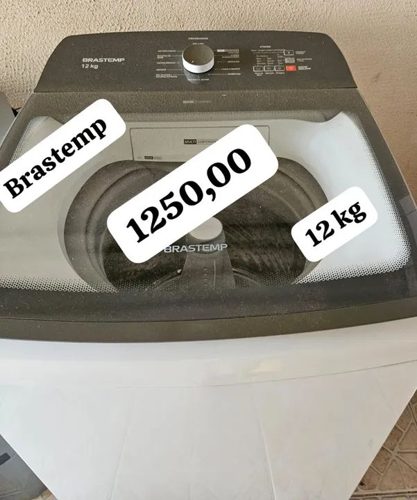 Máquina de Lavar Brastemp 12kg - Entrego  - Foto 2