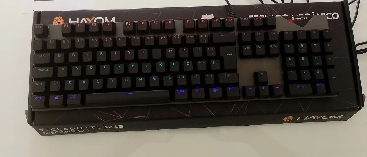 Teclado mecânico gamer